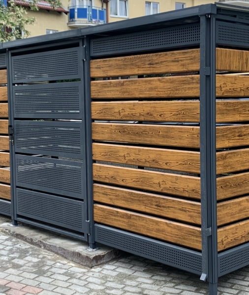 Wiaty śmietnikowe WOOD SYNTH